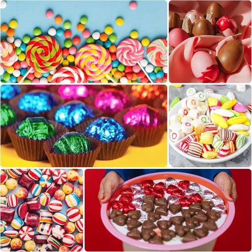 Miniatura 3 de Envolturas de caramelo de papel de aluminio – Papel de regalo de chocolate, 300 piezas, envoltorio de barra de chocolate casera, embalaje
