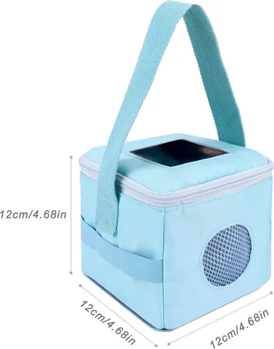 Miniatura 5 de Annmore Estuche de transporte para Toniebox, organizador de almacenamiento para reproductor de audio y figuras, compatible con versiones 1 y 2 (azul)