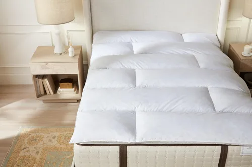 Miniatura 2 de The Ritz-Carlton Featherbed - Relleno de plumas hipoalergénico con funda de algodón - Matrimonial
