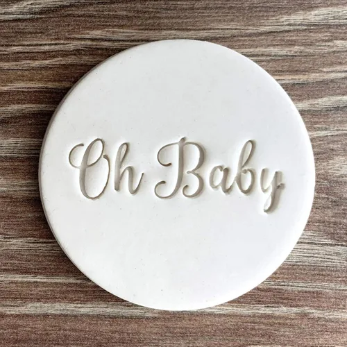Miniatura 2 de Oh Baby Fondant Embosser o sello de galletas con asa