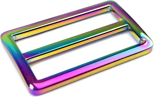 Miniatura 12 de 10 hebillas deslizantes de metal resistente, aleación de zinc, correas deslizantes, correas deslizantes, correa deslizante, ajustador de cinturón