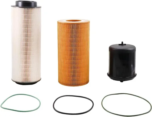 1852006 Filtro separador de agua de combustible 1922496 Filtro de aceite 1948921 Filtro de aceite compatible con MX11 MX13 EPA13 Motor Peterbilt DAF