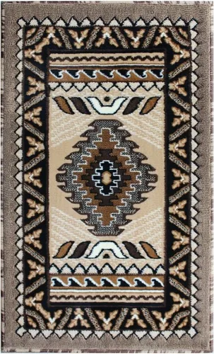 YHSF Alfombra del suroeste para sala de estar, dormitorio, cocina y más, fácil de limpiar, suave y duradera, alfombra tribal nativa americana, a