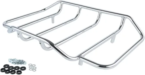 Miniatura 7 de TCMT Caja de maletero para motocicleta King con respaldo envolvente, portaequipajes para Harley Davidson 2014-2025 Touring CVO Road King Road Glide