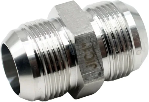 HFS(R) 1" JIC Male x 1" JIC Male Flare Union Tube Pipe Fittings Straight Stainless Steel 304