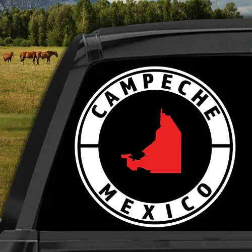 Miniatura 21 de San Luis Potosí - Adhesivo adhesivo para Carro de México, vinilo para Trocas calcomanias para camiones o automóviles de Estados mexicanos