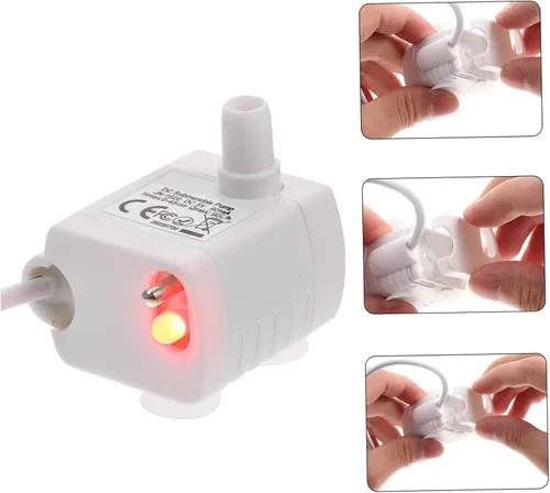 Miniatura 8 de Bomba dispensadora de agua Accesorios de buceo Dc Bomba de agua sumergible Fuente para mascotas Beber Perro Gato Mini