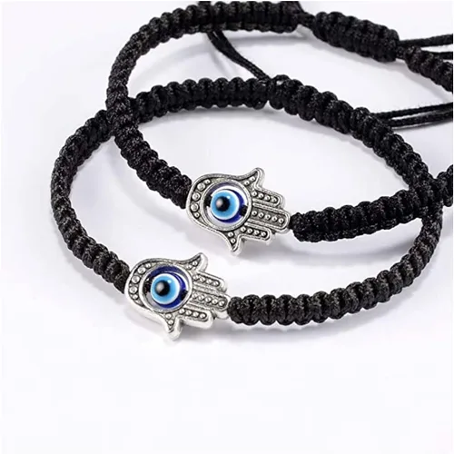 Miniatura 4 de Bracelet for Women with Hand charm lucky protection bracelet for Mother Daughter Friends Girl friends Baby bracelet gift set