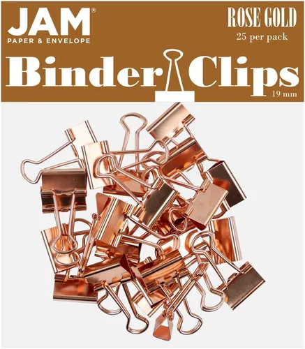 Miniatura 43 de Broches aprietapapeles JAM Paper®, Blanco