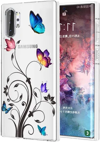 Miniatura 10 de Funda de teléfono para Galaxy Note 10 Plus 5G, para Samsung Note10+ para niñas, funda protectora transparente de TPU suave transparente para Samsung