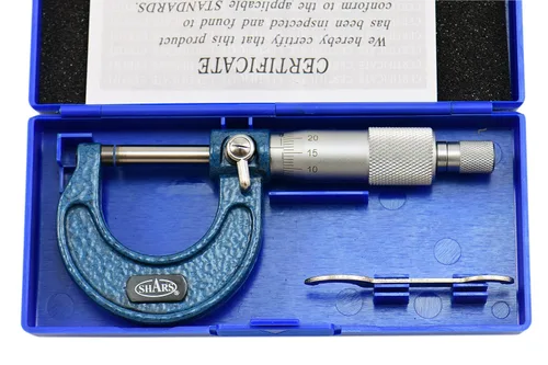 Miniatura 9 de Micrómetro 0 – 1" metal sólido marco de exteriores