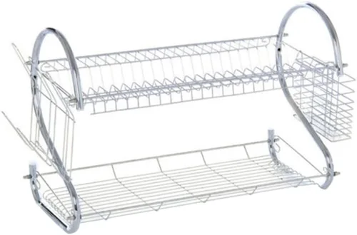Miniatura 10 de UPKOCH Escurridor de platos para fregadero, estante seco para platos, soporte para palillos, soporte para utensilios sobre el fregadero, escurridor