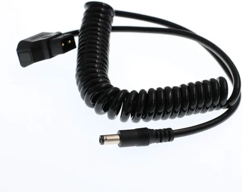 Miniatura 5 de D-Tap macho a ángulo recto DC 0.098 in Cable para cámara Blackmagic 4K Monitor LCD, luz LED, pequeño monitor HD