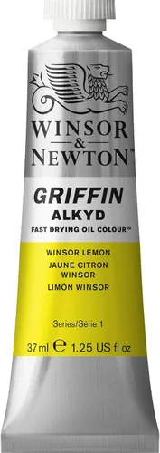 Miniatura 31 de Winsor & Newton Griffin Alkyd - Pintura al óleo de secado rápido, tubo de 1.25 onzas líquidas, Siena quemada