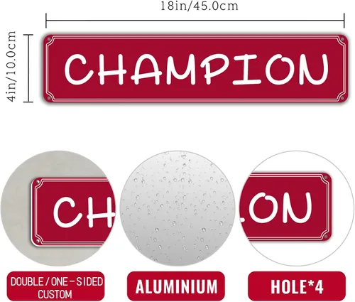 Miniatura 2 de Letrero de calle personalizado de metal con texto de nombre, letreros de carretera personalizados para exteriores, divertidos letreros de calle de 4