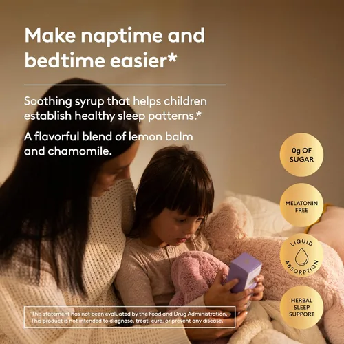 Miniatura 3 de Children's Calm & Sleep Syrup - 5.1 fl oz (30 Servings) Chamomile and Lemon Balm to Support Relaxation and Comfort