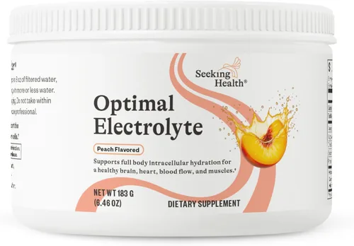 Miniatura 14 de Seeking Health Optimal Electrolyte Powder - Polvo de electrolitos con sodio y potasio - Apoya la digestión y la energía con suplemento