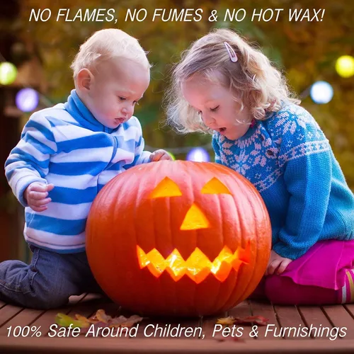 Miniatura 9 de AGPTEK Velas LED sin llama sin parpadeo que funcionan con pilas, velas de té de larga duración para bodas, vacaciones, fiestas, decoración