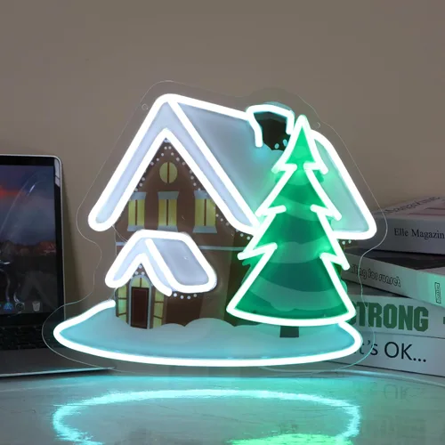 Miniatura 17 de Adorable letrero de neón de helado LED para decoración de pared, luz USB y batería para habitación de niños, dormitorio, sala de juegos, regalo