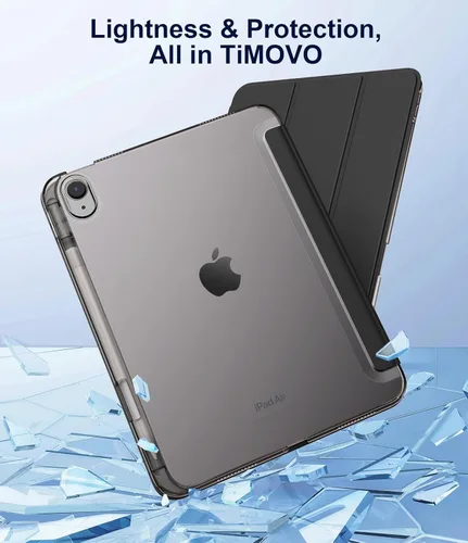 Miniatura 4 de Funda TiMOVO para iPad Air de 11 pulgadas M3 2025/M2 2024, iPad Air de 5ª generación 2022/4ª generación 2020 de 10.9 pulgadas con soporte