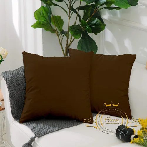 Miniatura 70 de Crown Collection Juego de 2 fundas de almohada estándar de 20 x 26 pulgadas, hipoalergénicas de 600 hilos, 100% algodón egipcio, fundas de almohada
