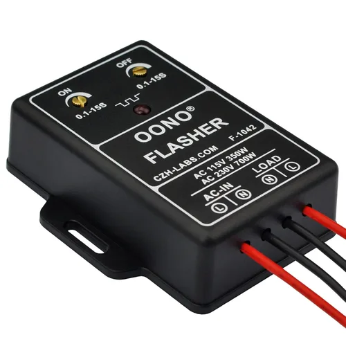 Miniatura 5 de Módulo Intermitente Parpadeante de 3 Amperios AC 100-240V OONO