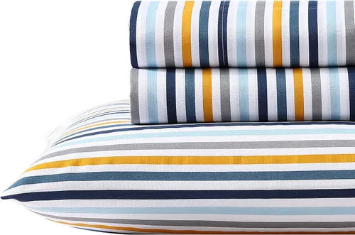 Miniatura 3 de Eddie Bauer Kids - Sábanas individuales, ropa de cama resistente a manchas para niños pequeños con fundas a juego, súper suave, ideal para artículos