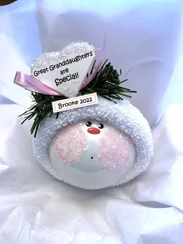 Miniatura 2 de Great Granddaughters are Special Custom Custom Christmas Tree Ornament