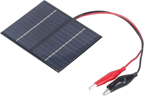 Miniatura 9 de Omabeta 1.5W 12V Panel solar, panel solar ligero portátil de salida de alta eficiencia de polisilicio para cargador de batería