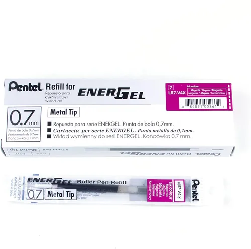 Miniatura 15 de Pentel - Tinta de repuesto para bolígrafo de gel líquido EnerGel Azul cielo
