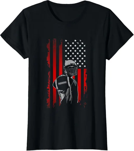 Miniatura 36 de Camiseta de fútbol americano, Negro