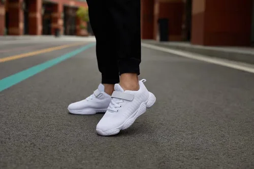 Miniatura 2 de YAVY Tenis unisex para niños, tenis para correr, zapatos ligeros para caminar (niñosniñosniños pequeñosniños grandes)