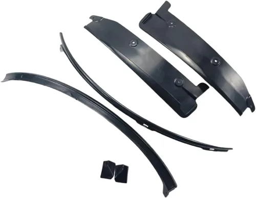 Miniatura 8 de Moldura de rueda trasera para Chevrolet Corvette C7 2014-2019 Stingray/Z51 XL de estilo extendido para guardabarros lateral trasero, par