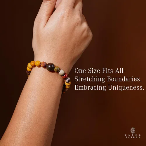 Miniatura 71 de Pulseras de cristal curativo para mujeres y hombres, espiritual, energía positiva y equilibrio, pulseras de cuentas de cristal natural hechas a mano