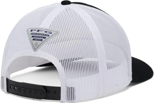 Miniatura 878 de Columbia - Gorra de malla con bandera con árboles unisex para adultos, corona alta