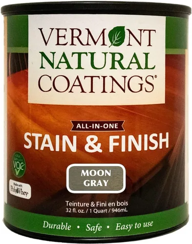 Miniatura 20 de Vermont Natural Coatings PolyWhey Stain & Finish - Westfield Walnut - Cuarto de galón Westfield Nogal