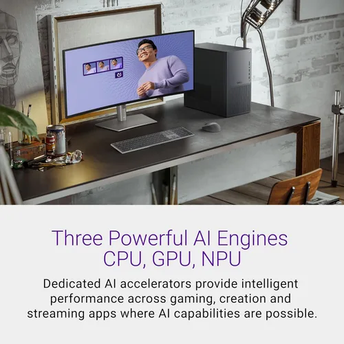 Miniatura 5 de Dell Tower Plus Desktop EBT2250 - Procesador Intel Core Ultra 9-285, RAM DDR5 de 32 GB, SSD de 2 TB, NVIDIA GeForce RTX 5070 12GB GDDR7, Intel Wi-Fi