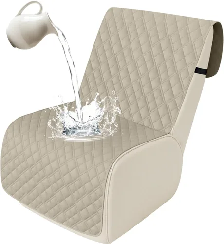 Miniatura 43 de Arfntevss Fundas de sofá modular reclinable, 100% impermeable, en forma de L, para sillón reclinable en forma de L, funda seccional lavable