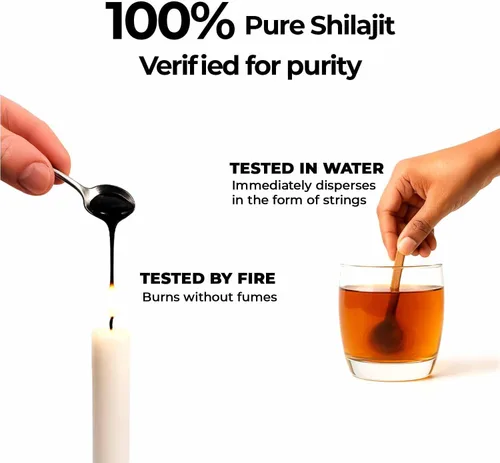 Miniatura 8 de Zandu Cápsulas Shilajit (60 cápsulas) infundidas con bondad de extractos naturales de Shilajit para mejorar la energía y la fuerza en los hombres