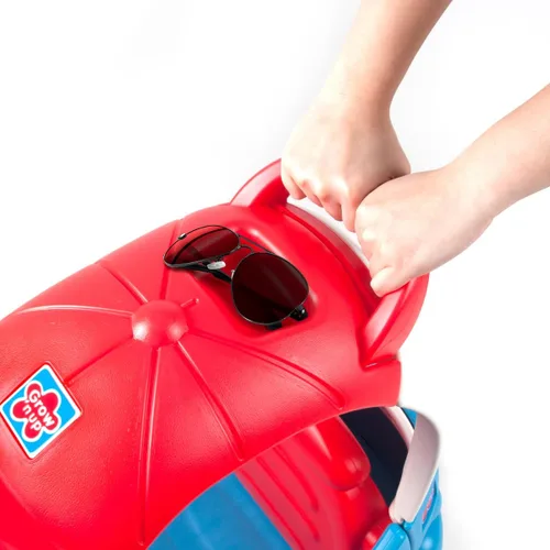 Miniatura 10 de Grow'n Up Mister Coupe - Juguete de paseo para niños de 18 meses, juguete de coche de bebé con ruedas anchas, cuerno de trabajo, almacenamiento