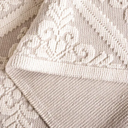Miniatura 3 de SAFAVIEH Vermont Collection - Alfombra decorativa de 2 pies 3 pulgadas x 4 pies, color marfil, lana hecha a mano, ideal para zonas de alto tráfico