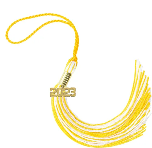 Miniatura 457 de Borla de graduación Aqua 2022, todos los colores escolares disponibles, fabricada en Estados Unidos