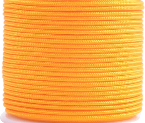 Miniatura 107 de KONMAY 1 rollo de cuerda de nailon para hacer pulseras de 150 yardas, trenzado de nailon Shamballa Macramé/cordón de cuentas de 0.4mm, cordón