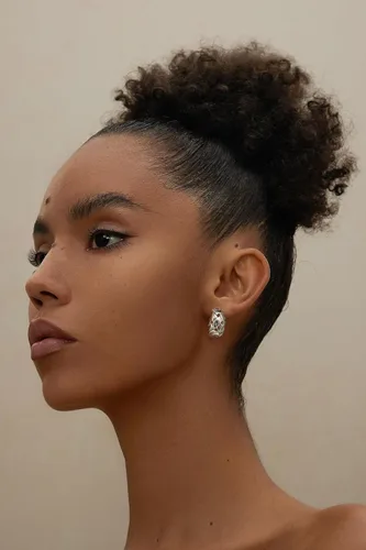Miniatura 2 de LecAit Pendientes de plata de ley 925 con diseño original, pendientes colgantes elegantes personalizados para mujer