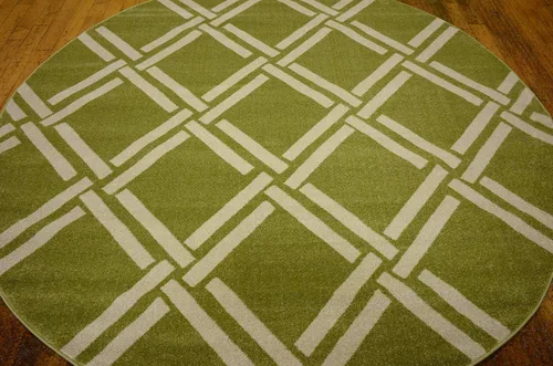 Miniatura 81 de Unique Loom Trellis Collection - Alfombra geométrica moderna azul marino (9 pies x 12 pies)