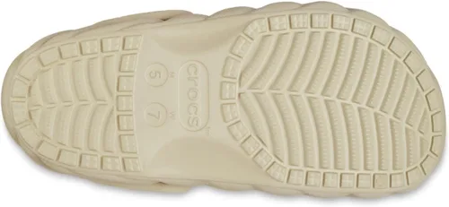 Miniatura 4 de Crocs Zuecos Unisex para Adultos Classic Lined Overpuff y Geometric Fuzzy