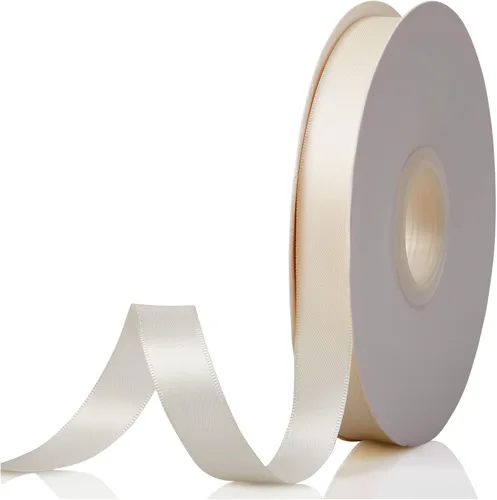 Miniatura 70 de Cinta de satén de doble cara verde manzana de 1-1/2 x 50 yardas, rollos de cinta de tela de alta densidad de color sólido, ideal para envolver