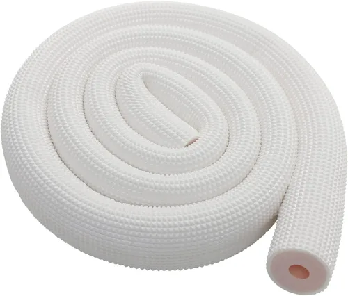 Miniatura 13 de Tubo de aislamiento para tuberías, BESUNTEK de 6 pies de longitud con preservación del calor, tubo de espuma aislado con agarre de soporte
