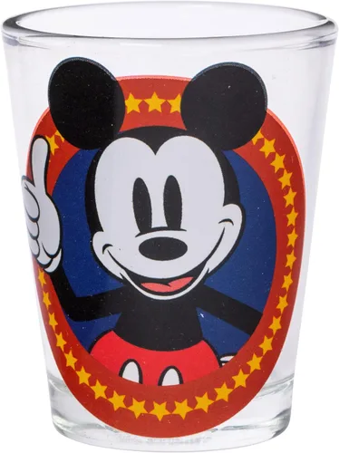 Miniatura 5 de Silver Buffalo Disney Classic Mickey Mouse - Paquete de 4 mini gafas, 1.5 onzas