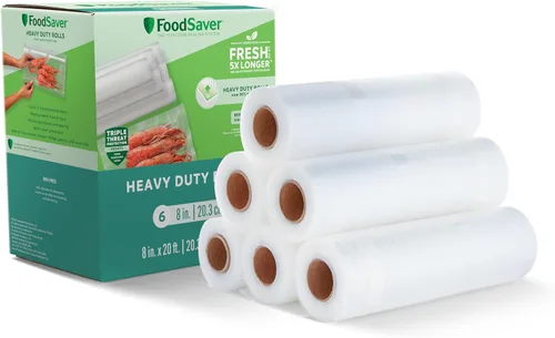 Miniatura 7 de FoodSaver Bolsas de sellado al vacío de cuarto de galón de alta resistencia, paquete de 44 con 30% de grosor extra, compatibles con todos